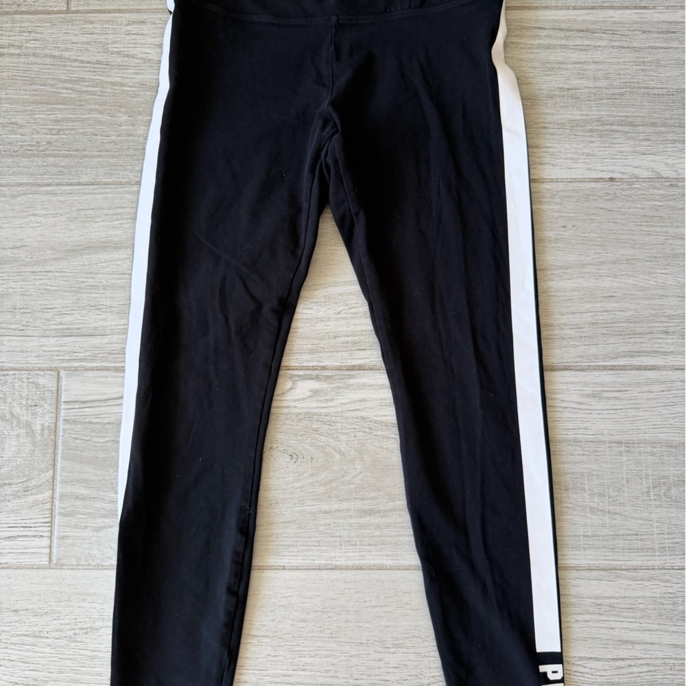 PINK Victoria's Secret Black Leggings